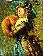Elizabeth Louise Vigee Le Brun madame mole raymond oil painting reproduction